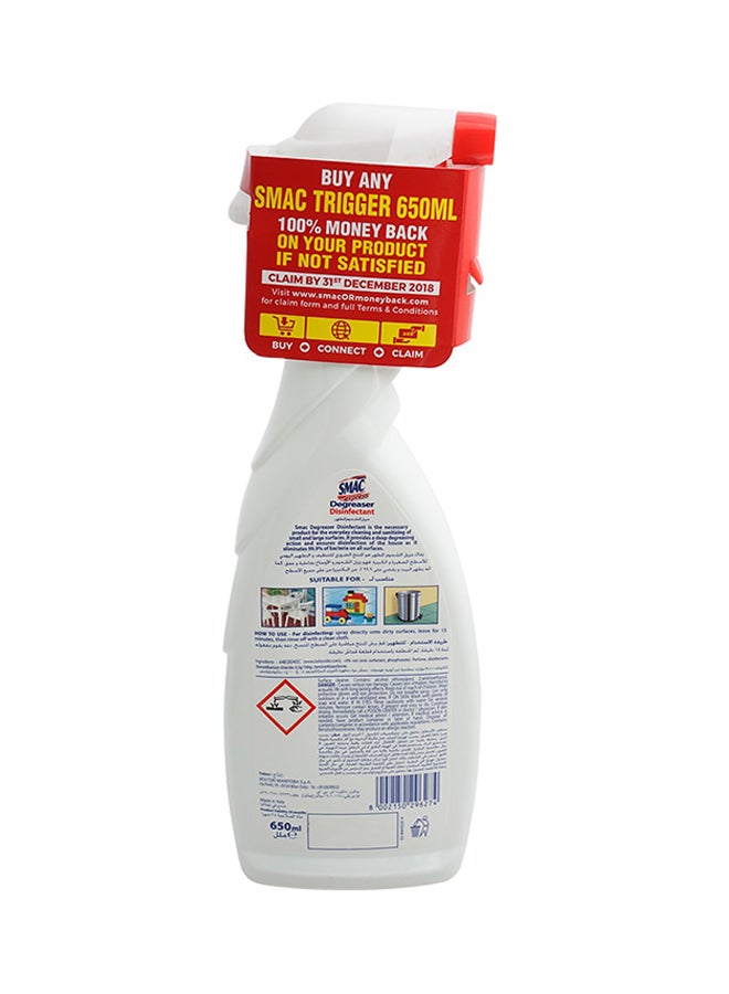Smac Degreaser Disinfectant 650ml