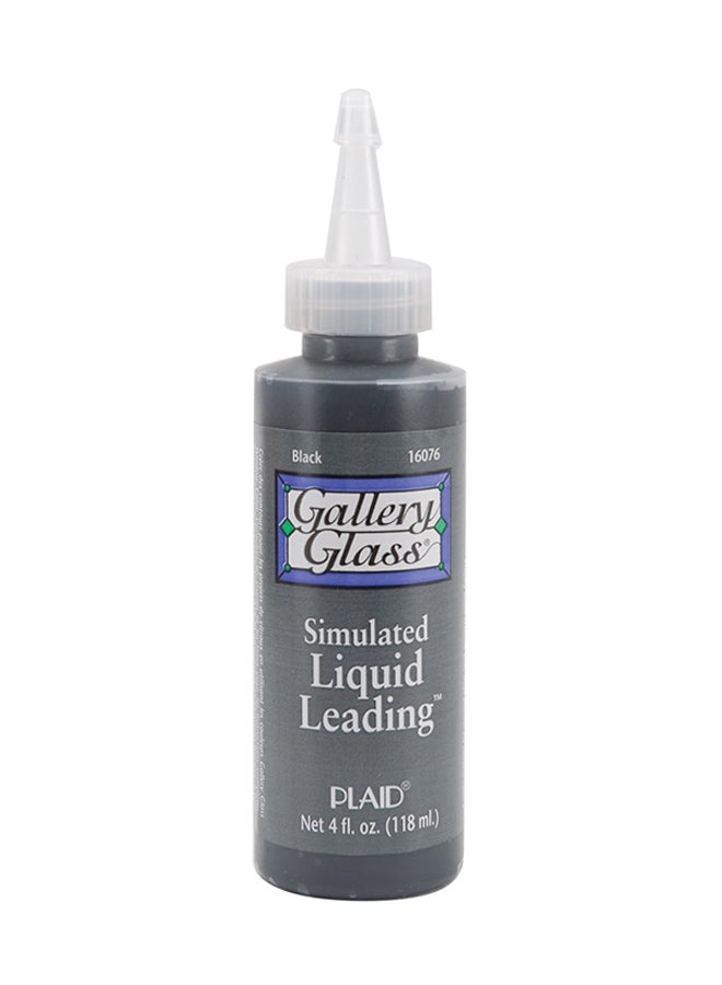 PLAID Gallery Glass Liquid Leading Black
