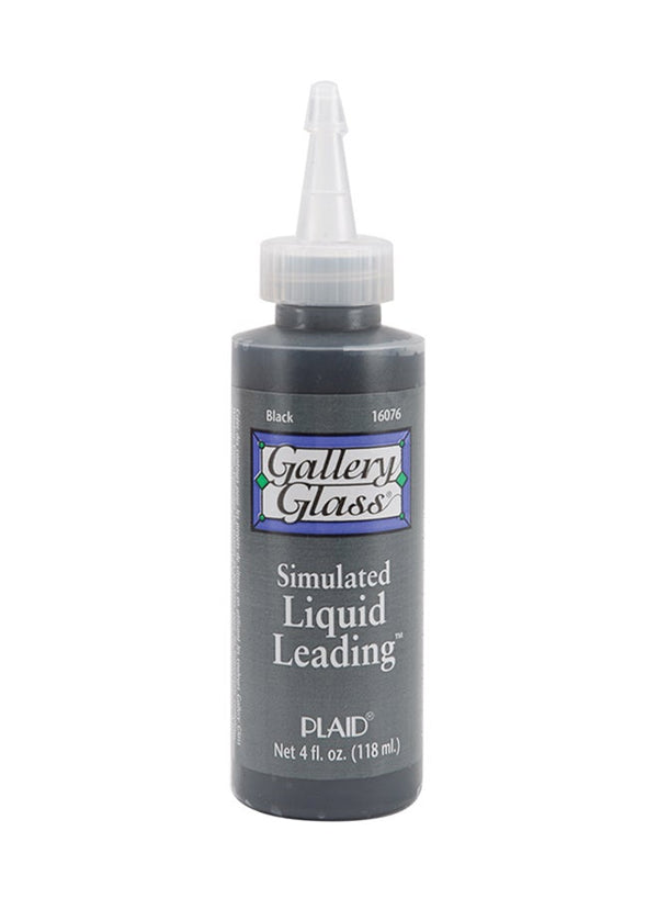 PLAID Gallery Glass Liquid Leading Black