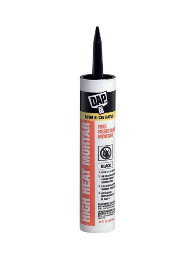 Dap High Heat Mortar Fire Resistant Sealant Black