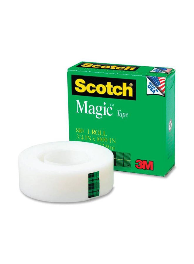 Scotch Magic Tape 19mm x 32.9m Green
