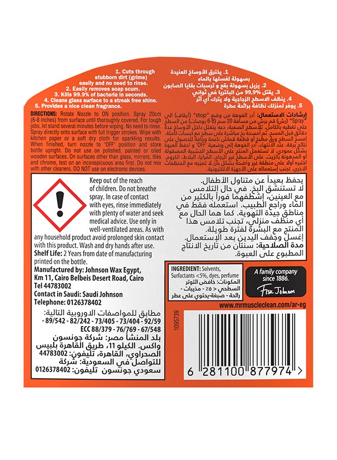Mr Muscle All Purpose Cleaner Lemon 500ml