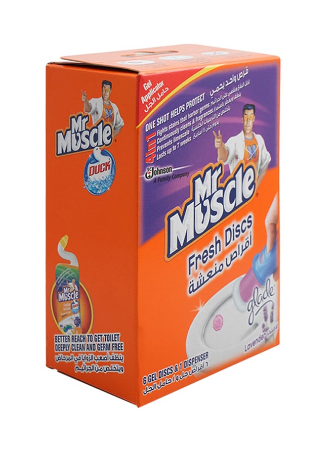 Mr Muscle Lavender Gel Rim Block 36ml