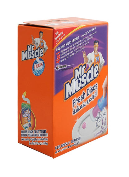 Mr Muscle Lavender Gel Rim Block 36ml