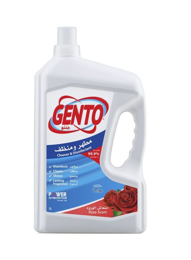GENTO Liquid Floor Cleaner & Disinfectant 3 Liters