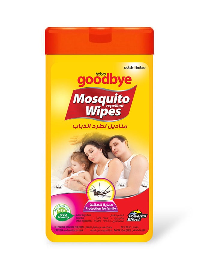Goodbye Mosquito Repellent Wipes