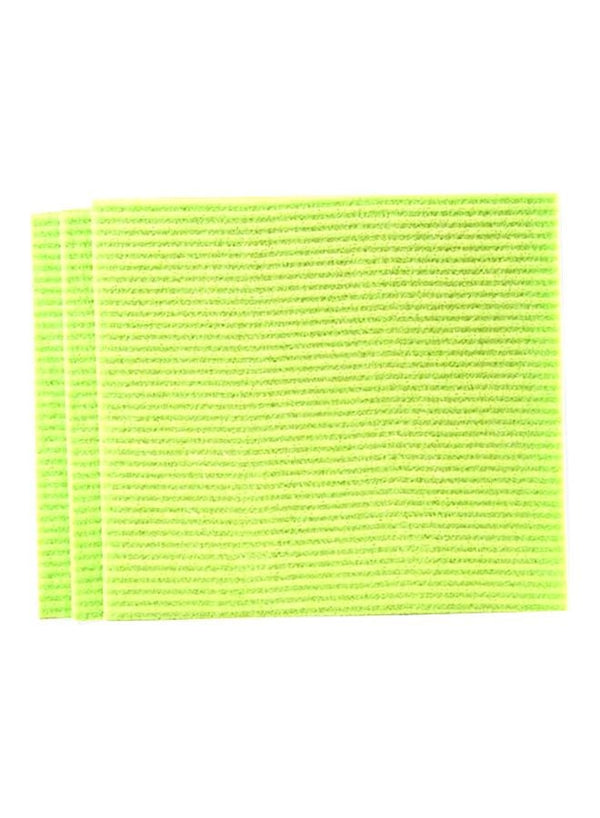 Scotch Brite Sponge Cloth Naturals 3 Pieces Green