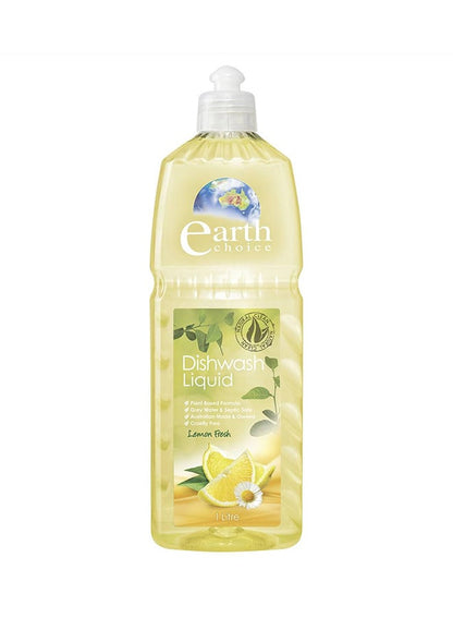 Earth Choice Plant Based Dishwash Liquid 1L