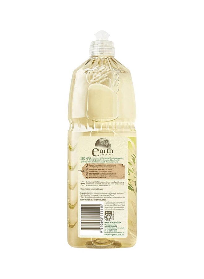 Earth Choice Plant Based Dishwash Liquid 1L