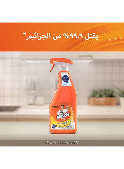 Mr Muscle Kitchen Cleaner 500ml - Effective Grease Remover