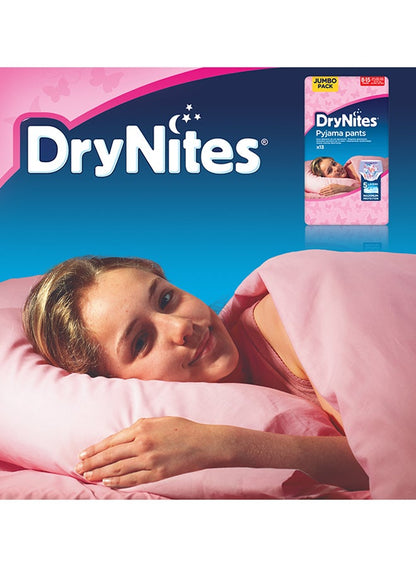 HUGGIES DryNites Pyjama Pants for Girls