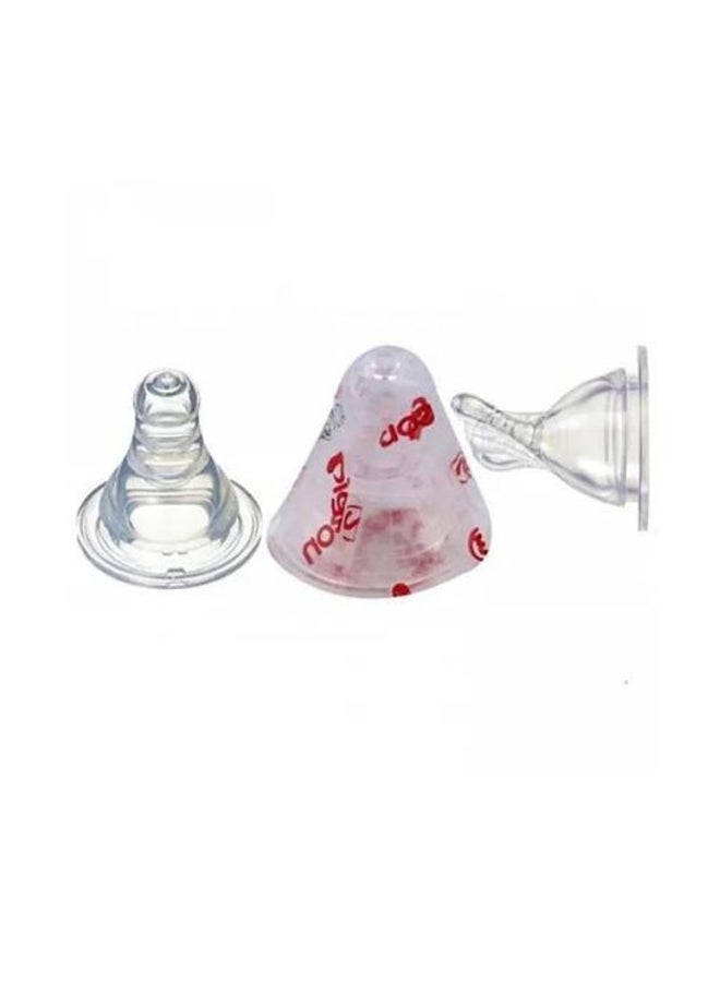 Pigeon Peristaltic S-Type Nipple, S Size