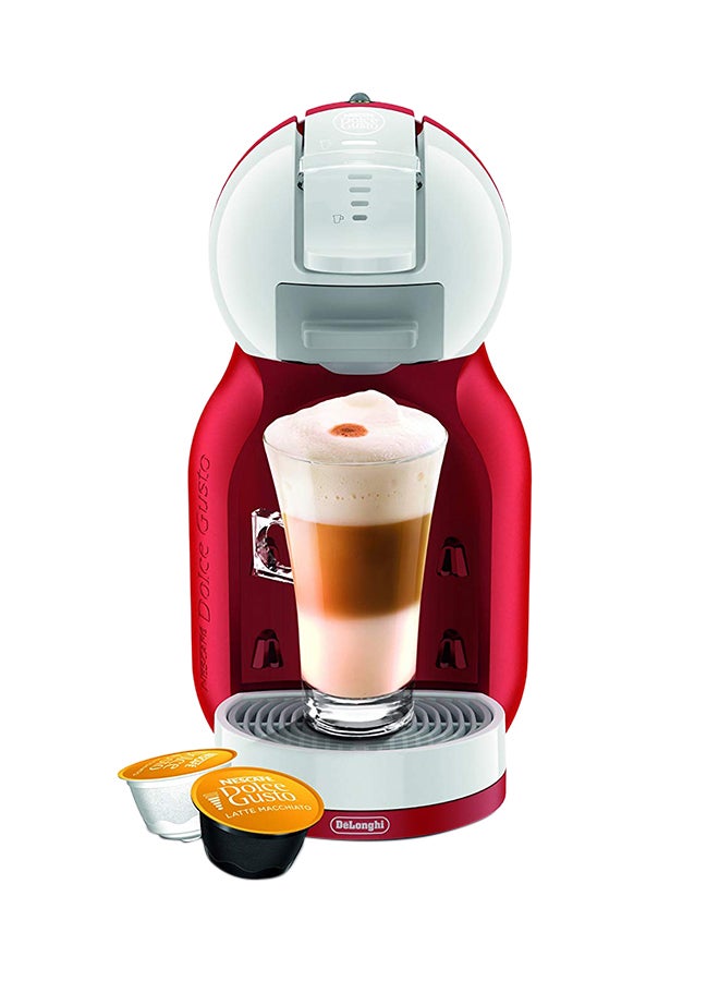 Nescafe Dolce Gusto MiniMe Coffee Machine Red & White