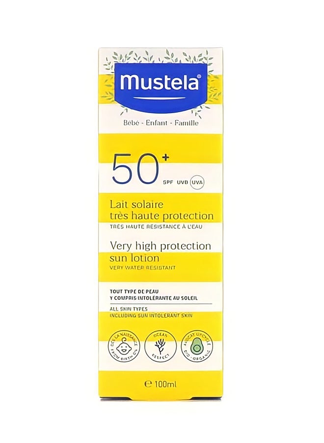 Mustela Baby Very High Protection Sun Lotion, SPF50+