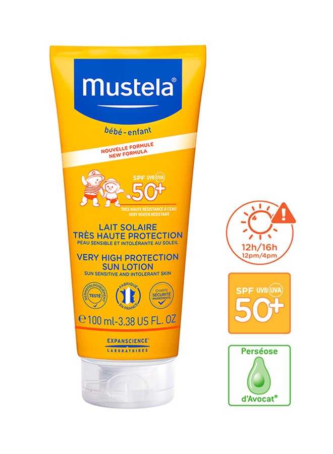 Mustela Baby Very High Protection Sun Lotion, SPF50+