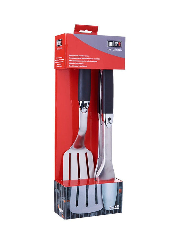 Weber 2-Piece Basic Tool Set Silver