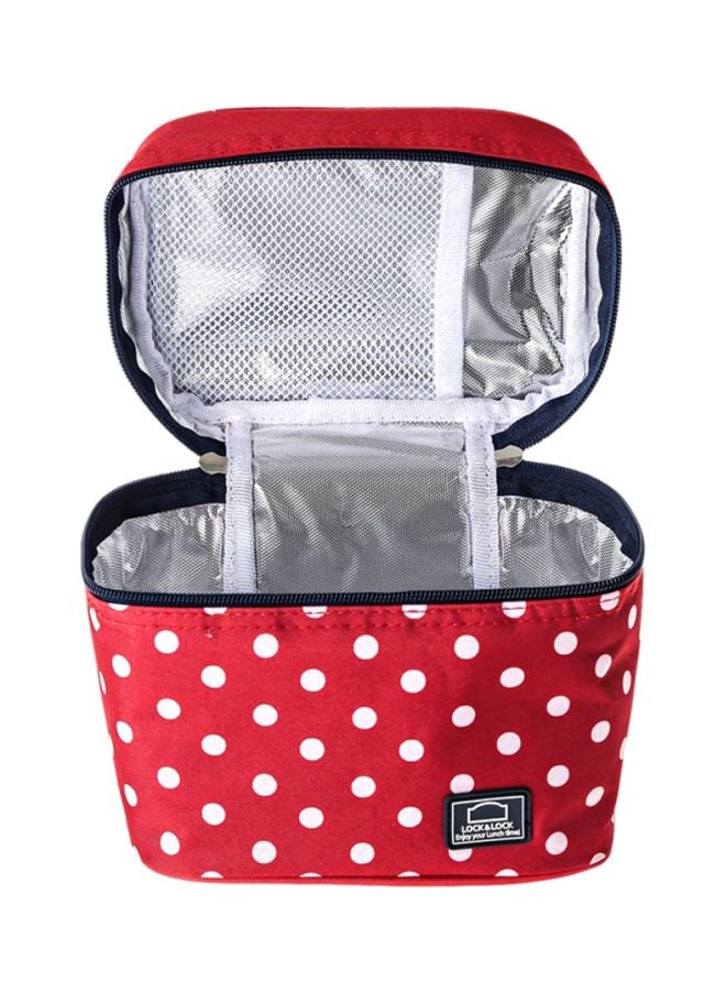 LocknLock 3-Piece Lunch Box Set - Red/White