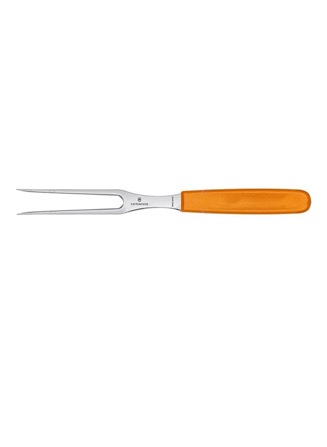 Victorinox Carving Fork Orange/Silver