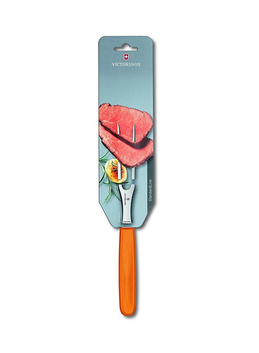 Victorinox Carving Fork Orange/Silver