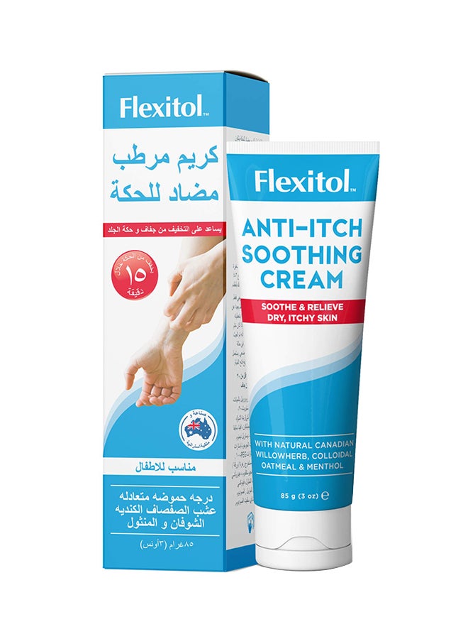 Flexitol Anti-Itch Soothing Cream 85g