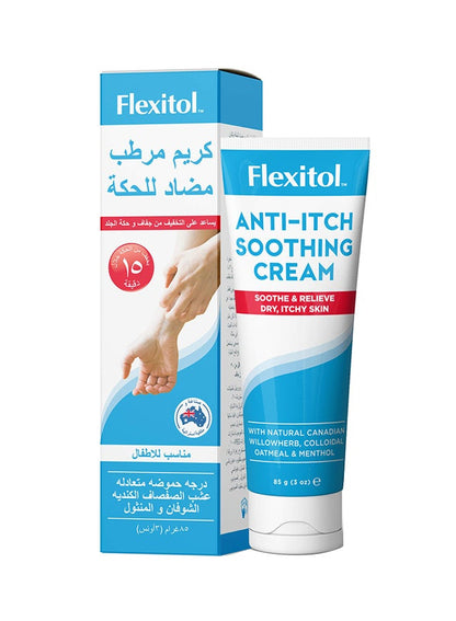 Flexitol Anti-Itch Soothing Cream 85g