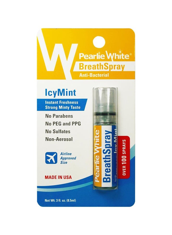 Pearlie White Anti-Bacterial Breath Spray 8.5ml