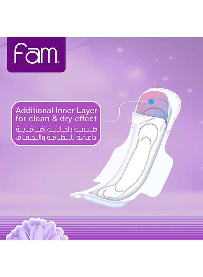 Fam Feminine Napkins Extra Thin Normal With Wings