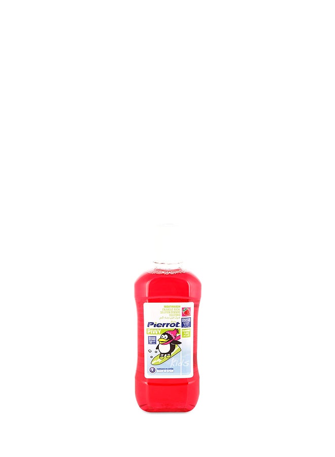 Pierrot Piwy Fluoride Mouthwash Red 500ml
