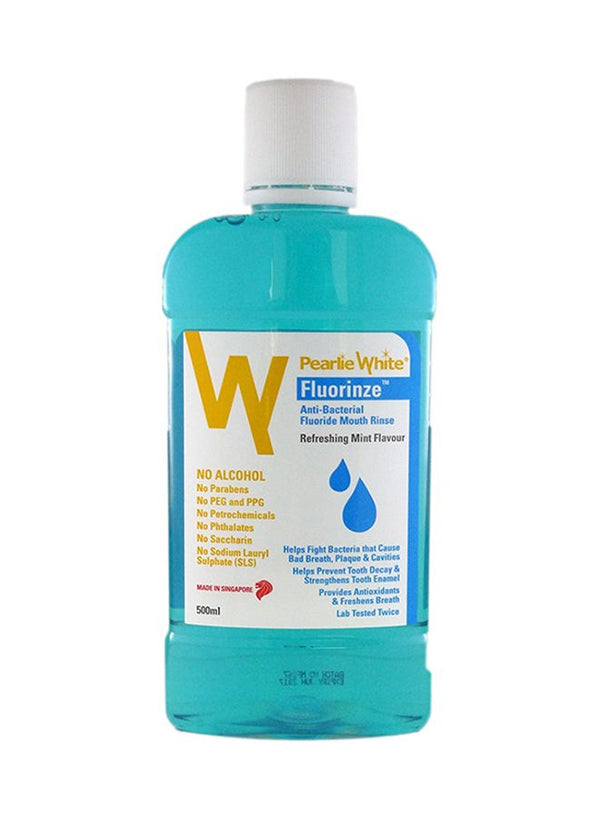 Pearlie White Anti-Bacterial Mouth Rinse 500ml