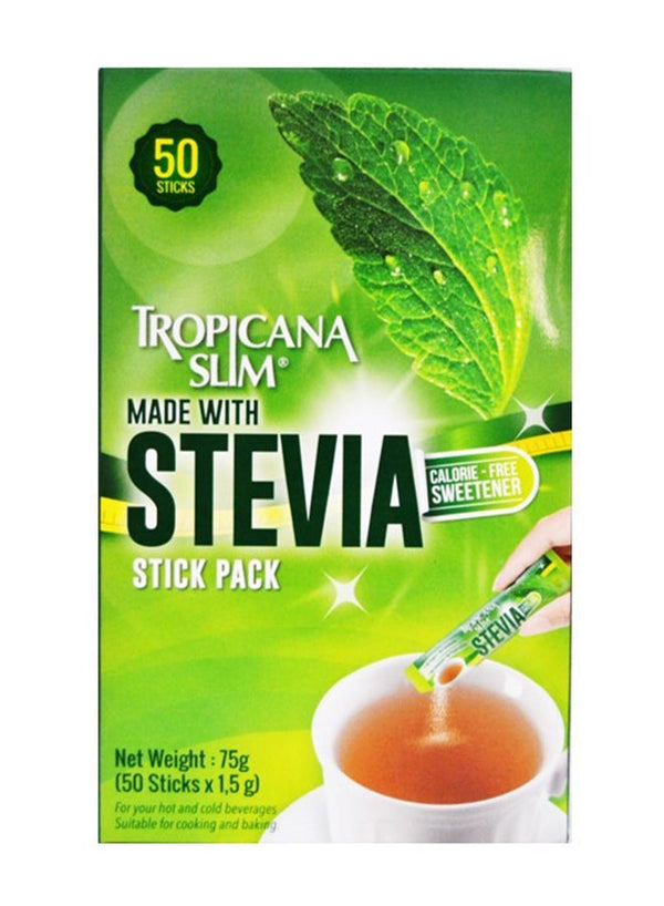 Tropicana Slim Calorie-Free Sweetener with Stevia 75g