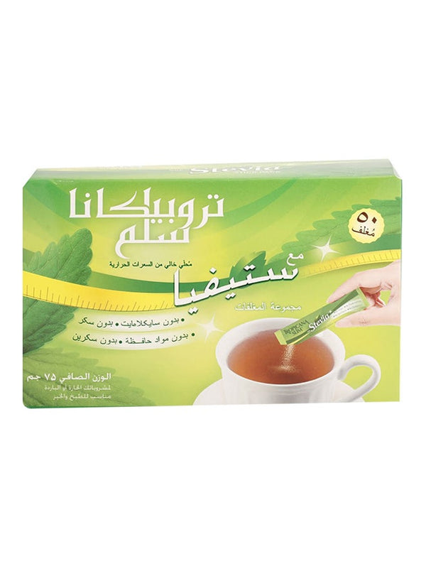 Tropicana Slim Calorie-Free Sweetener with Stevia 75g