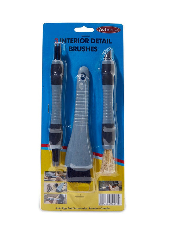 AUTO PLUS Car Detailing Brush Set