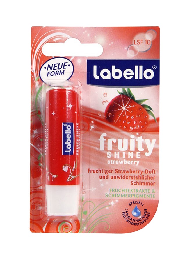Labello Fruity Shine Lip Balm - Strawberry Red