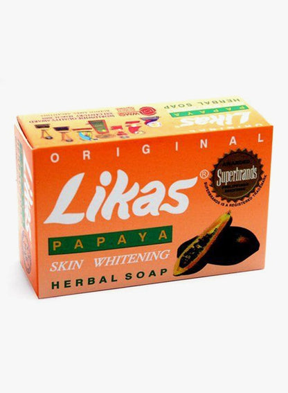 Likas 2-Piece Papaya Whitening Soap Set