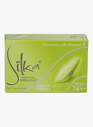 Silka Whitening Herbal Soap - Green Papaya