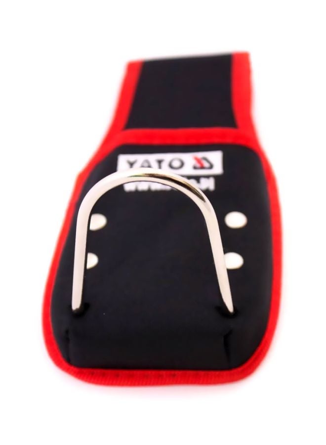 Yato Hammer Loop & Nail Pocket Black/Red