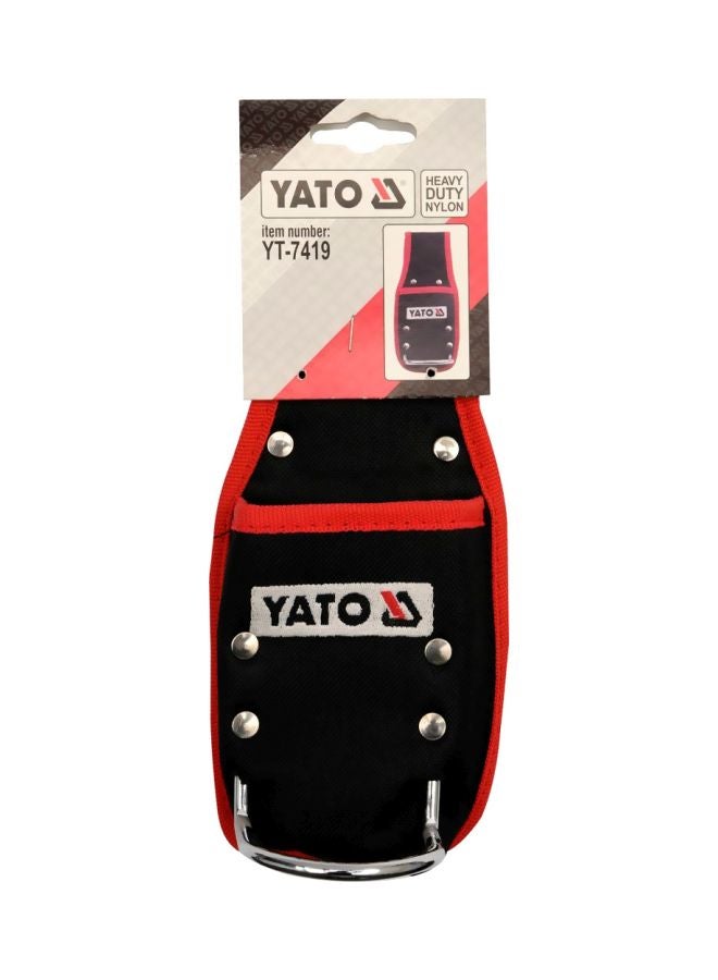 Yato Hammer Loop & Nail Pocket Black/Red