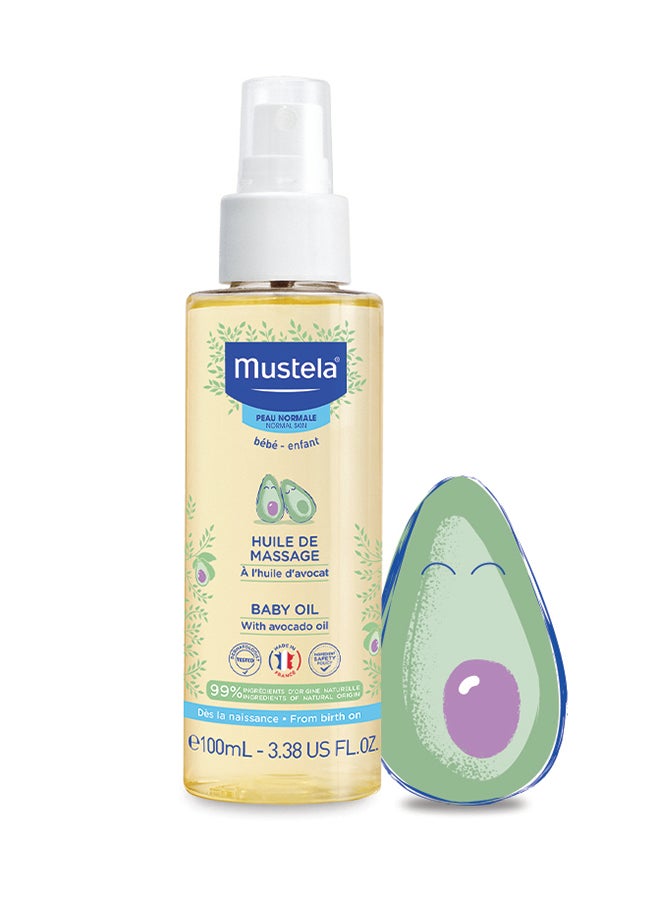 Mustela Hypoallergenic Baby Massage Oil 100ml