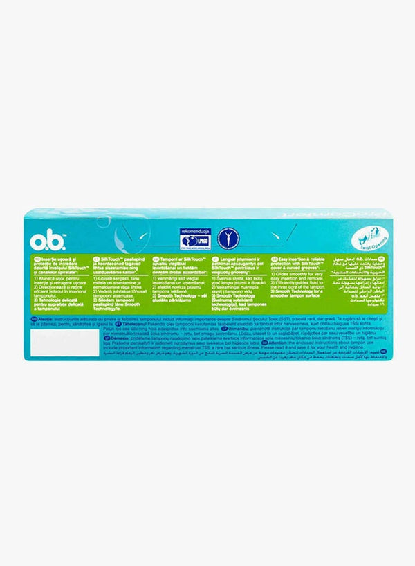 O.B. Pro Comfort Super Plus Tampons 16-Piece Pack