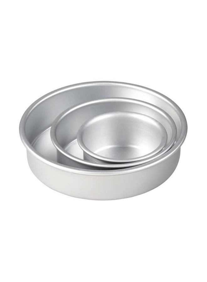 Wilton 3-Piece Aluminium Cake Pan Set