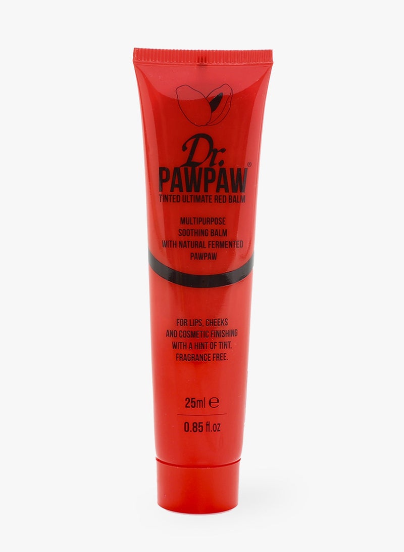 Dr.PAWPAW Tinted Balm in Red - Premium Formula