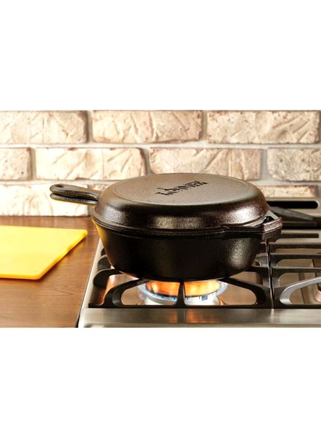 Lodge Cast Iron Dutch Oven and Skillet Combo