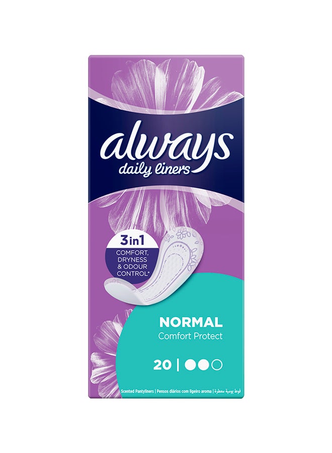 Always Daily Liners Comfort Protect Pantyliners