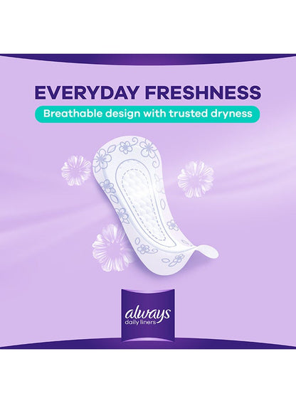 Comfort Protect Daily Liners, Always