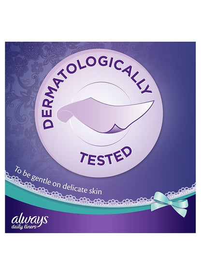 Always Daily Liners Comfort Protect Pantyliners, 80 Count