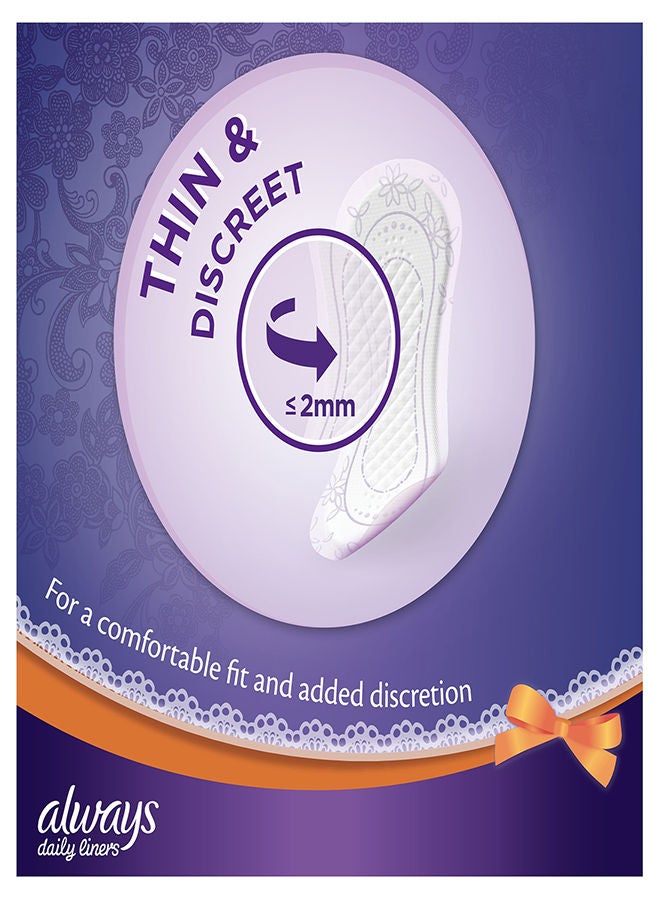 Always Daily Liners Comfort Protect 40 Count
