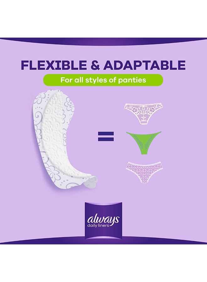 Always Daily Liners Flexistyle Slim Pantyliners