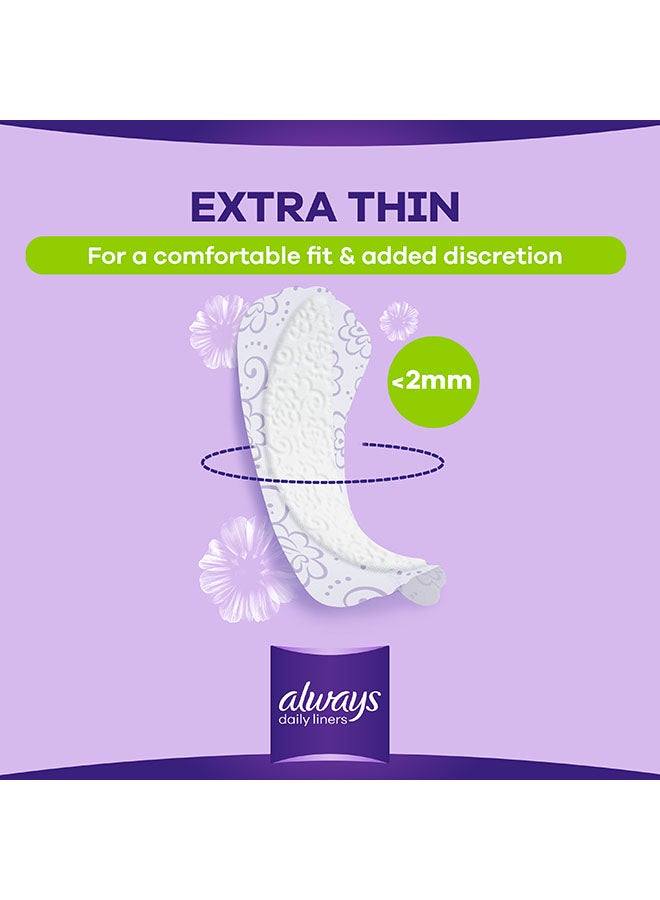 Always Daily Liners Flexistyle Slim Pantyliners