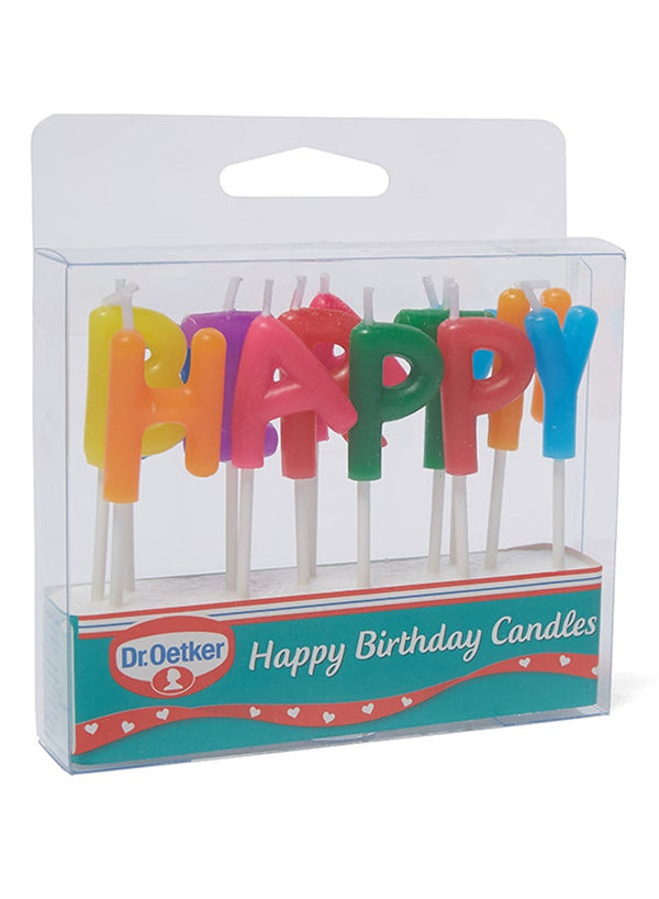 Dr. Oetker Happy Birthday Candles