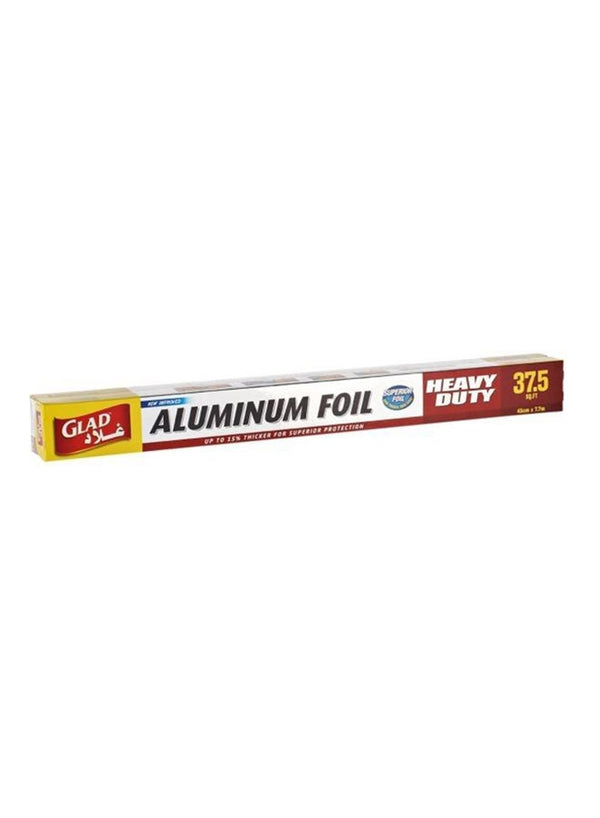 Glad Aluminum Foil 37.5 sq.ft. - Premium Kitchen Essential